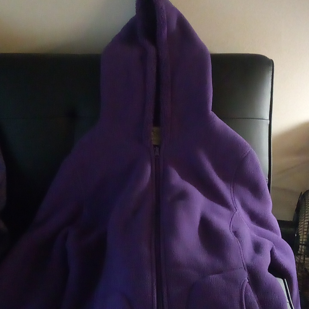 3 LARGE JACKETS THAT ARE PURPLE 2 WITH PURPLE FUR INSIDE (BRAND NEW)